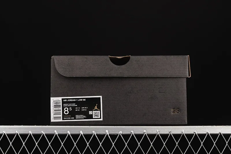 All categories Air Jordan Jordan series basketball shoes Air Jordan 1 Low Air Jordan 1 Low AJ1 Joe 1 dark blue denim low-top basketball shoes DH1259-400